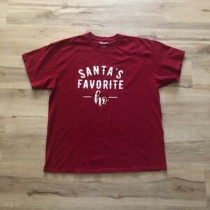 Santa’s Favourite HO Holiday Christmas Shirt